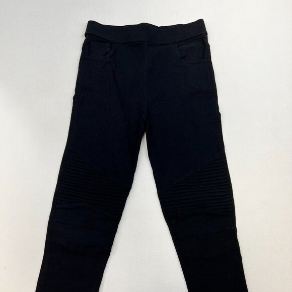 Lara Fashion Womens Black 5 Pocket Design Mid Rise Pull On Jegging Jeans Size S - Picture 2 of 9